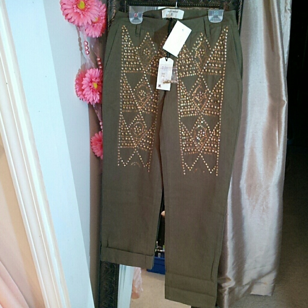 Miss Me Vintage embellished cargo pants